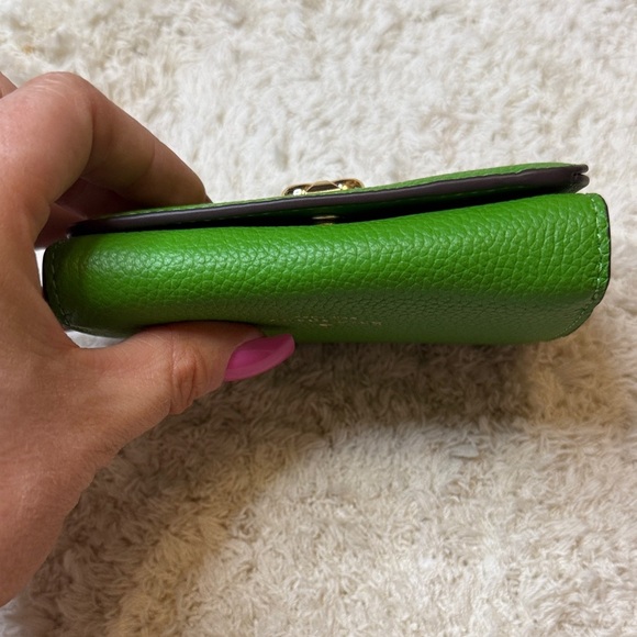 Like New Kate Spade Kayla Small L Zip Snap Leather Wallet - Picture 6 of 10
